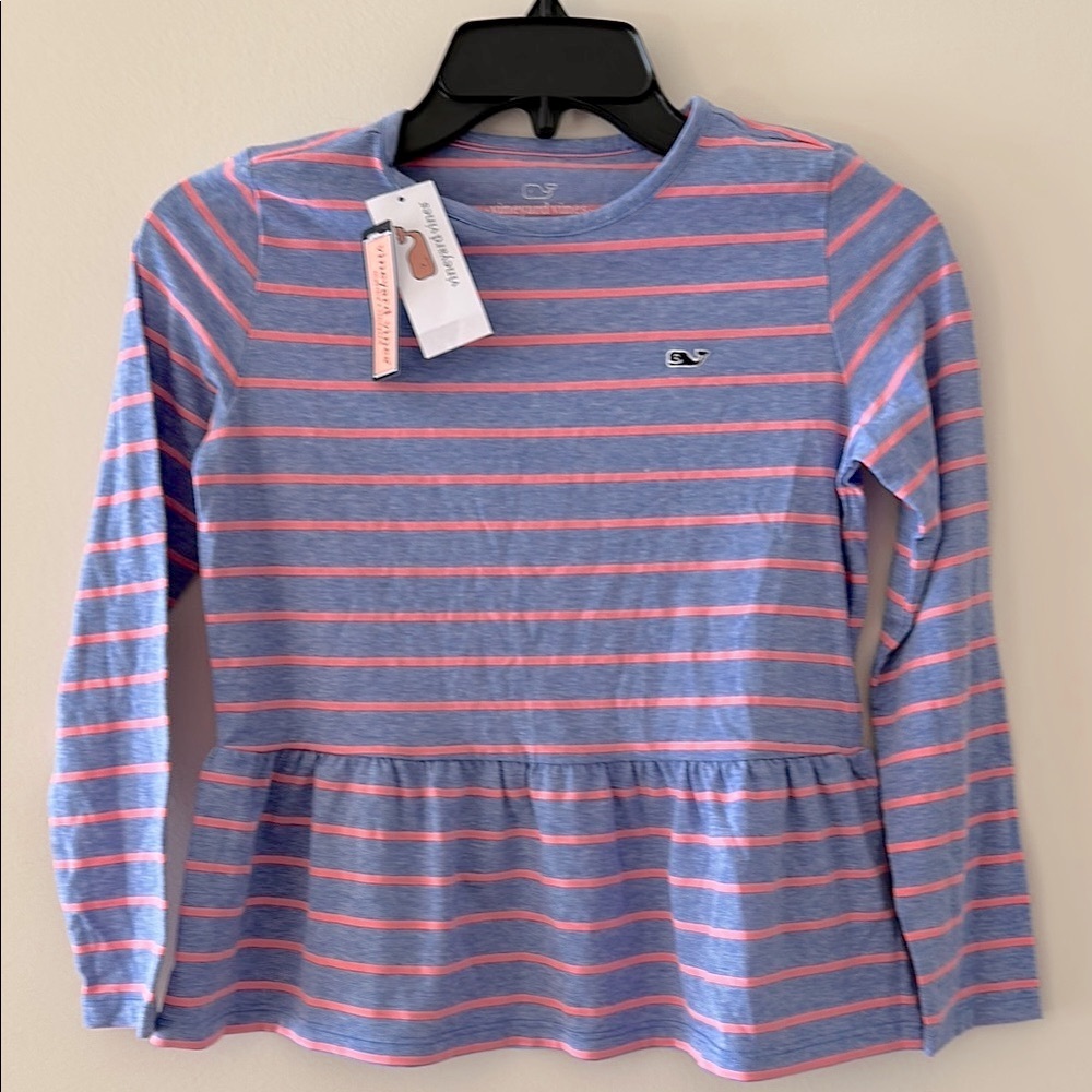 Vineyard Vines Kids Striped Long Sleeve Tee